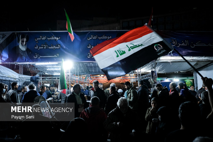 موکب‌داران اربعین مهمان تجمعات مردمی تهران