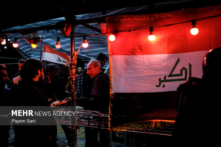 موکب‌داران اربعین مهمان تجمعات مردمی تهران