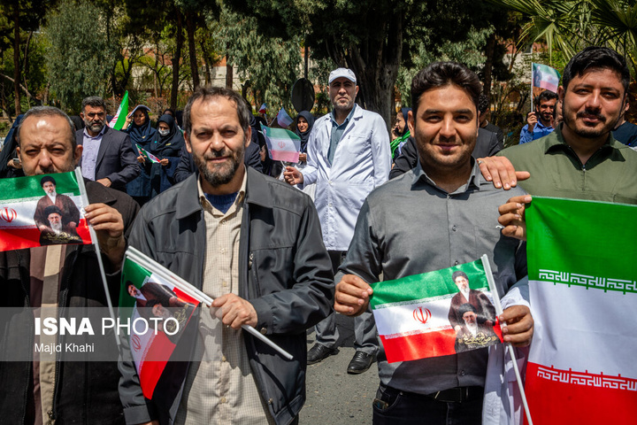 تجمع کادر سلامت در محکومیت حملات آمریکا و رژیم صهیونیستی