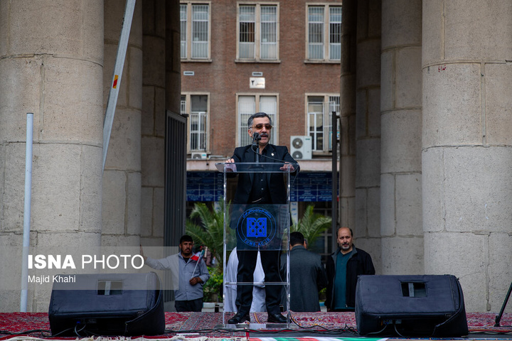 تجمع کادر سلامت در محکومیت حملات آمریکا و رژیم صهیونیستی