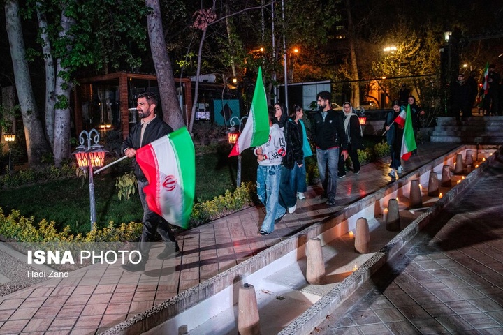 تجمع اهالی هنر در محکومیت تجاوز آمریکا و اسراییل به ایران و به یاد شهدای مدرسه میناب