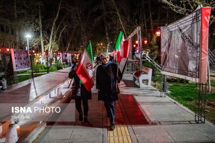 تجمع اهالی هنر در محکومیت تجاوز آمریکا و اسراییل به ایران و به یاد شهدای مدرسه میناب