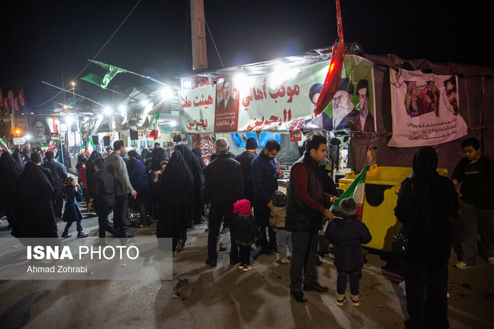 حمایت موکب‌های غیر ایرانی در تجمعات شبانه قم