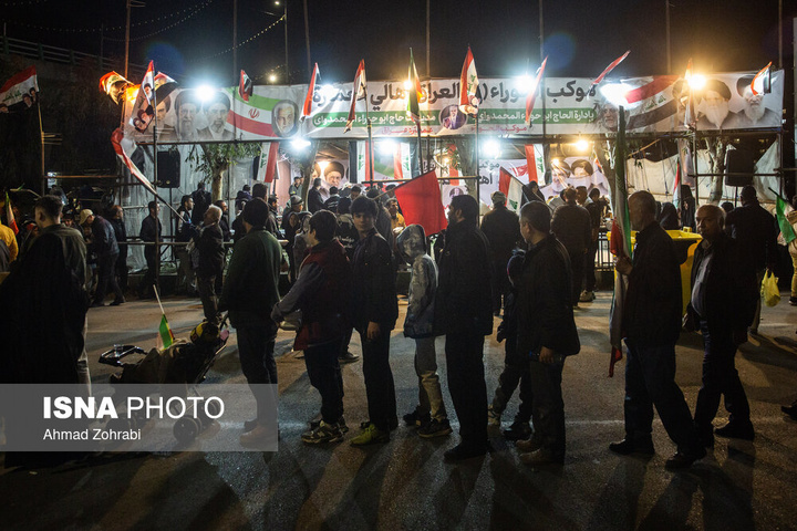 حمایت موکب‌های غیر ایرانی در تجمعات شبانه قم