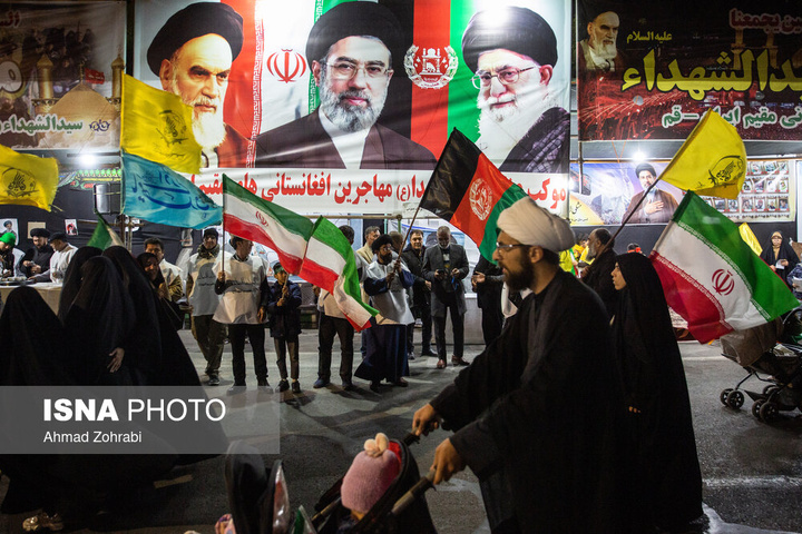 حمایت موکب‌های غیر ایرانی در تجمعات شبانه قم