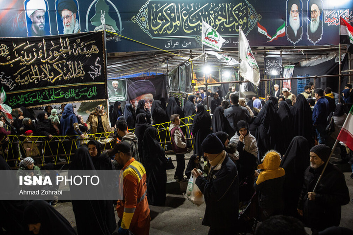 حمایت موکب‌های غیر ایرانی در تجمعات شبانه قم