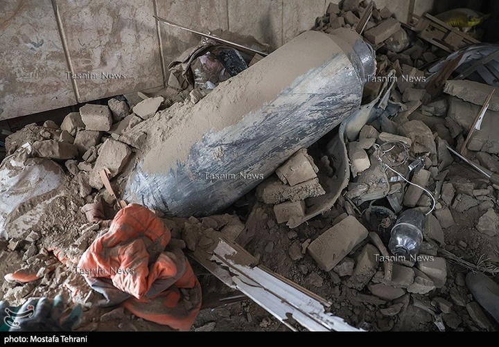 تصاویر اختصاصی تسنیم از برخورد موشک تاماهاوک به بازار تهران