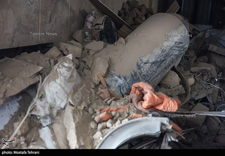 تصاویر اختصاصی تسنیم از برخورد موشک تاماهاوک به بازار تهران