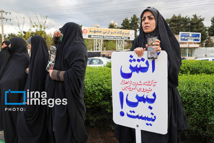 زنجیره انسانی مردم ایران اطراف نیروگاه‌ها و پل‌ها