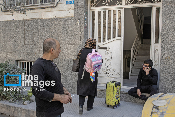 حمله هوایی به مناطق مسکونی تهران