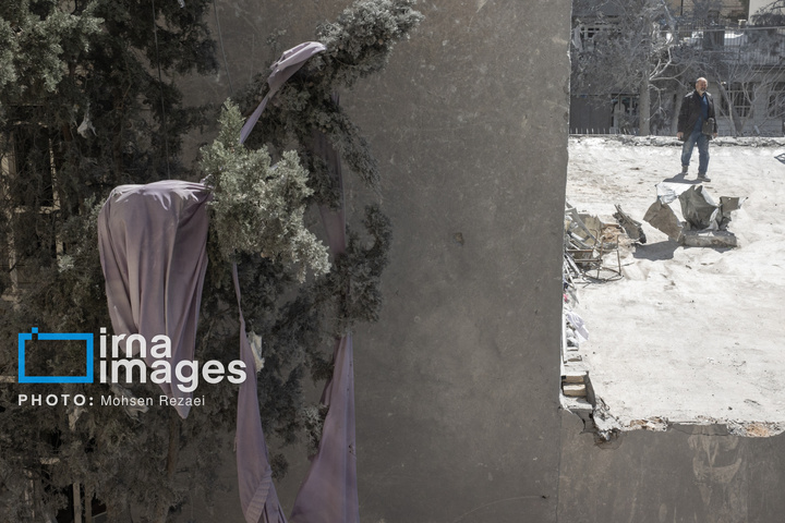 حمله هوایی به مناطق مسکونی تهران