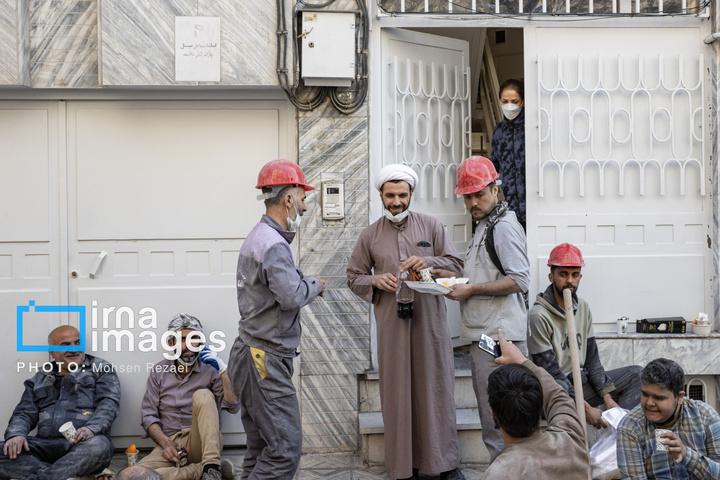 حمله هوایی به مناطق مسکونی تهران