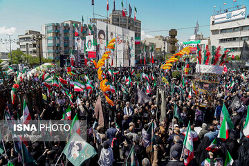 مراسم اربعین رهبر شهید انقلاب در تهران