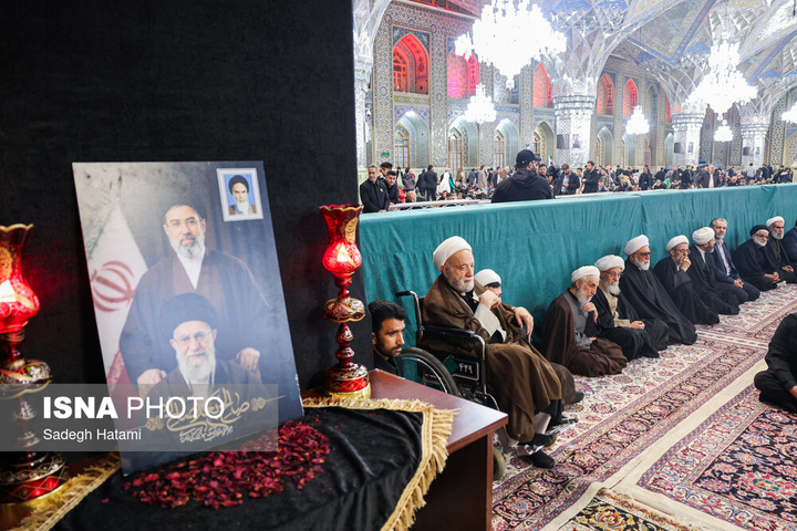 مراسم چهلم رهبر شهید - مشهد
