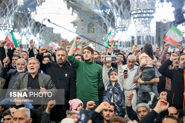 مراسم چهلم رهبر شهید - مشهد