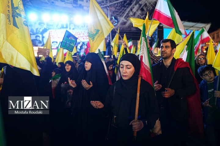 مراسم اربعین رهبر شهید انقلاب در تهران