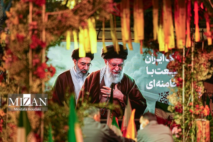 مراسم اربعین رهبر شهید انقلاب در تهران