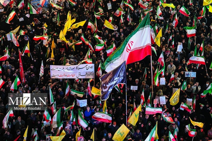 مراسم اربعین رهبر شهید انقلاب در تهران