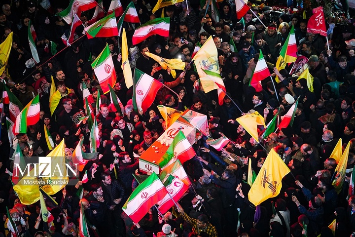 مراسم اربعین رهبر شهید انقلاب در تهران