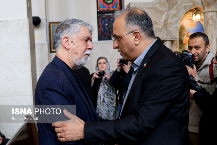 مراسم چهلم رهبر شهید در کلیسای سرکیس مقدس تهران