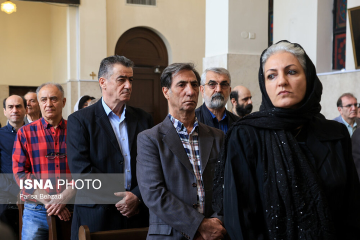 مراسم چهلم رهبر شهید در کلیسای سرکیس مقدس تهران