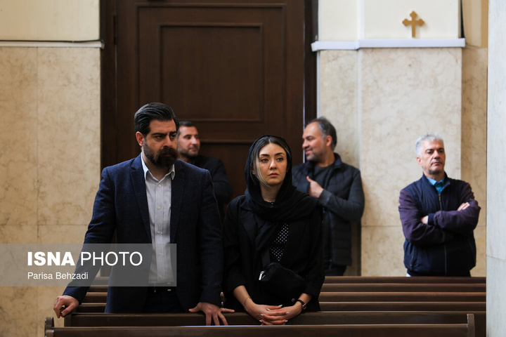 مراسم چهلم رهبر شهید در کلیسای سرکیس مقدس تهران