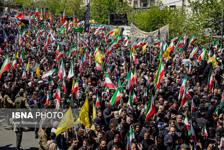 مراسم اربعین رهبر شهید انقلاب در تهران