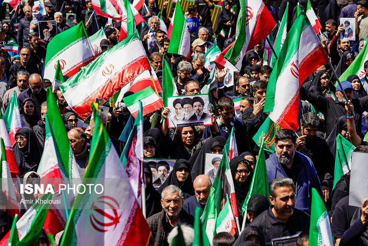 مراسم اربعین رهبر شهید انقلاب در تهران