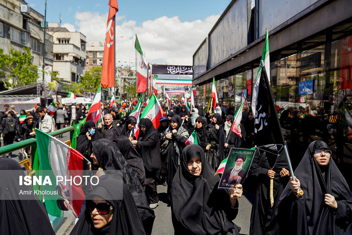 مراسم اربعین رهبر شهید انقلاب در تهران