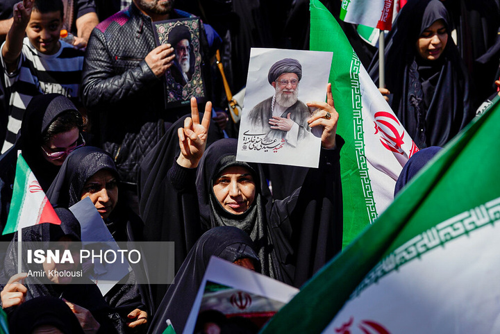 مراسم اربعین رهبر شهید انقلاب در تهران