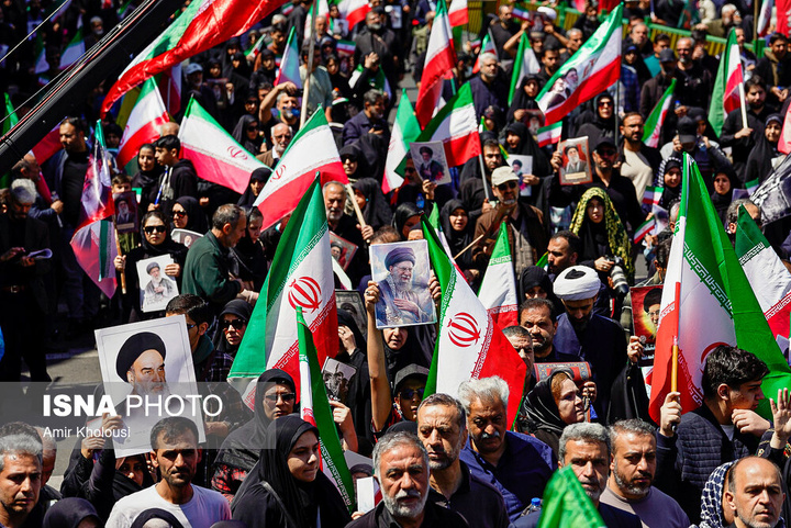 مراسم اربعین رهبر شهید انقلاب در تهران