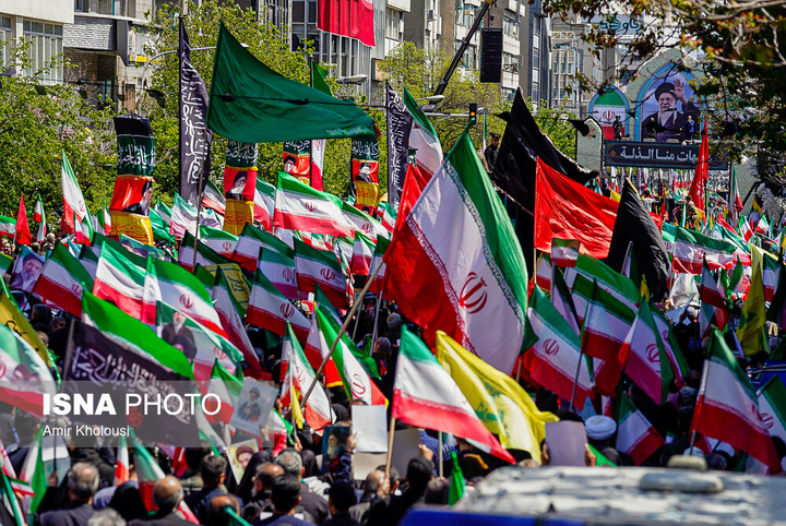 مراسم اربعین رهبر شهید انقلاب در تهران
