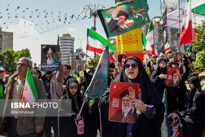 مراسم اربعین رهبر شهید انقلاب در تهران
