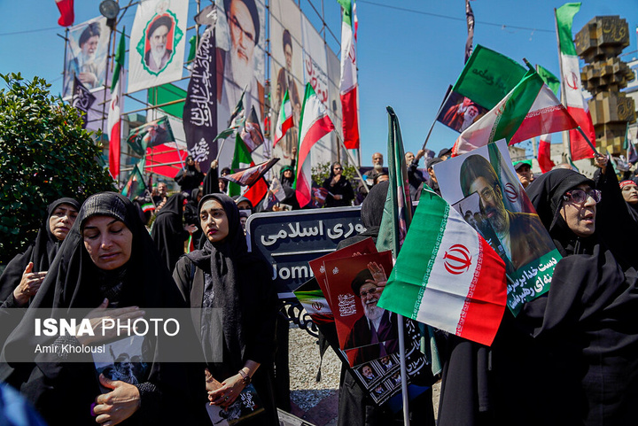 مراسم اربعین رهبر شهید انقلاب در تهران