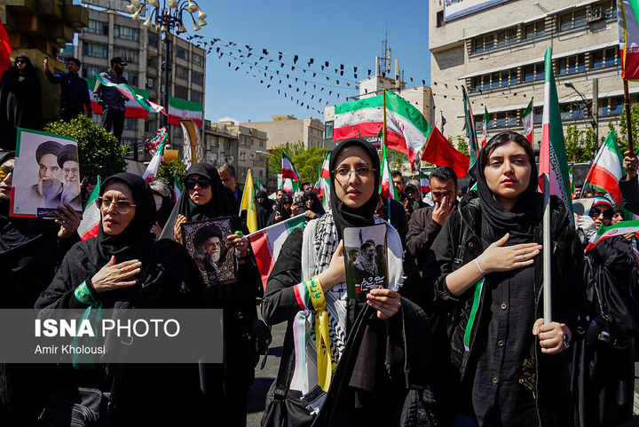 مراسم اربعین رهبر شهید انقلاب در تهران
