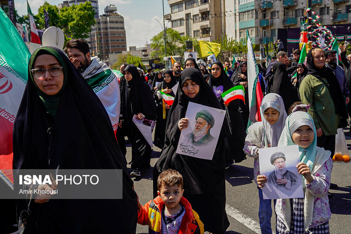 مراسم اربعین رهبر شهید انقلاب در تهران
