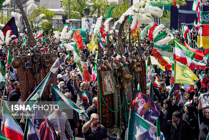 مراسم اربعین رهبر شهید انقلاب در تهران