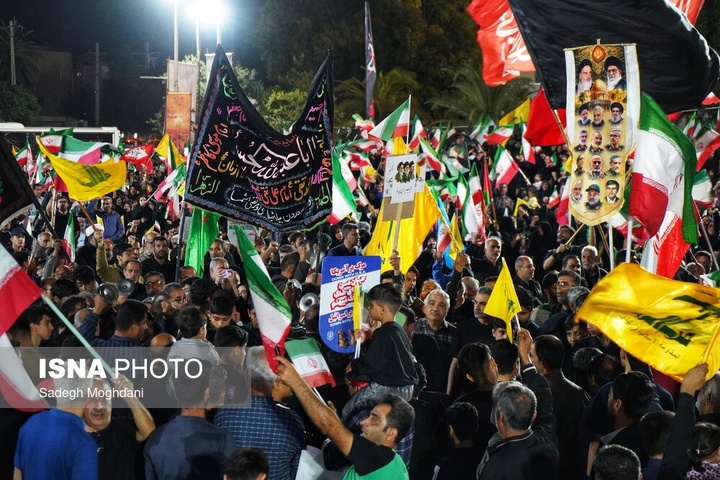 مراسم اربعین رهبر شهید انقلاب - بوشهر