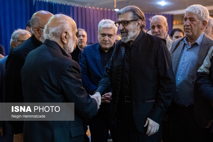 مراسم خاکسپاری پیکر شهید کمال خرازی