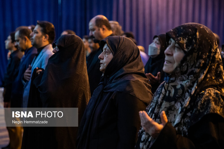 مراسم خاکسپاری پیکر شهید کمال خرازی