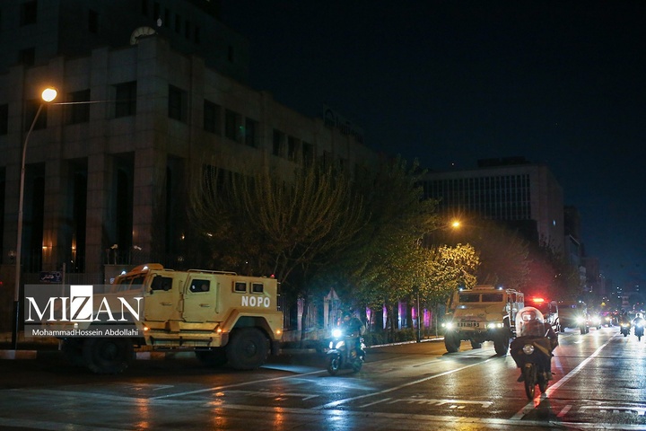 کاروان خودرویی تیپ ویژه نوپو یگان‌های ویژه فراجا