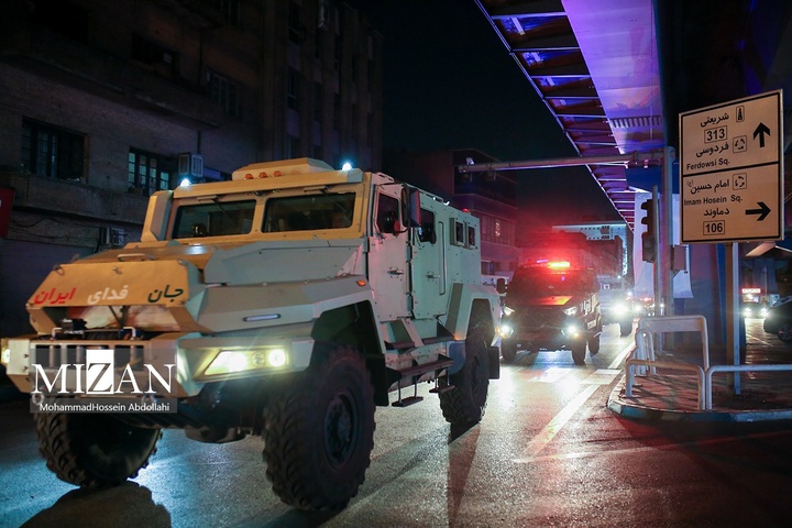 کاروان خودرویی تیپ ویژه نوپو یگان‌های ویژه فراجا