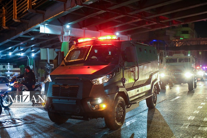 کاروان خودرویی تیپ ویژه نوپو یگان‌های ویژه فراجا