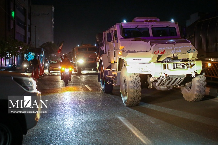 کاروان خودرویی تیپ ویژه نوپو یگان‌های ویژه فراجا