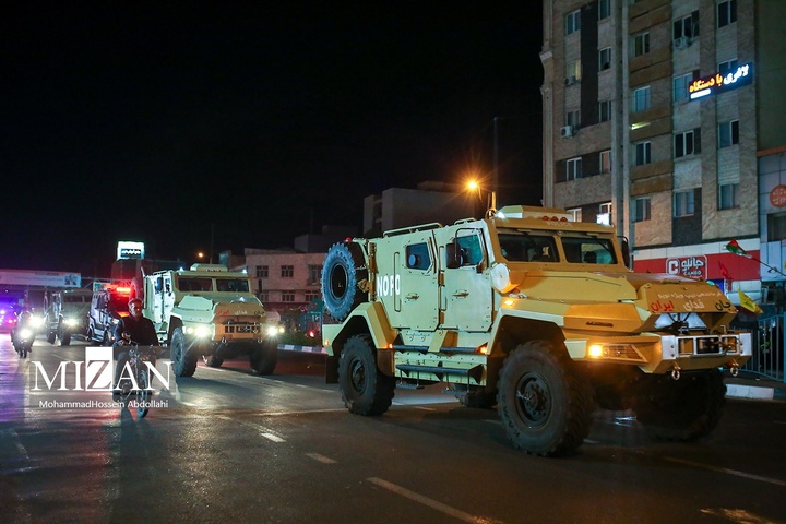 کاروان خودرویی تیپ ویژه نوپو یگان‌های ویژه فراجا