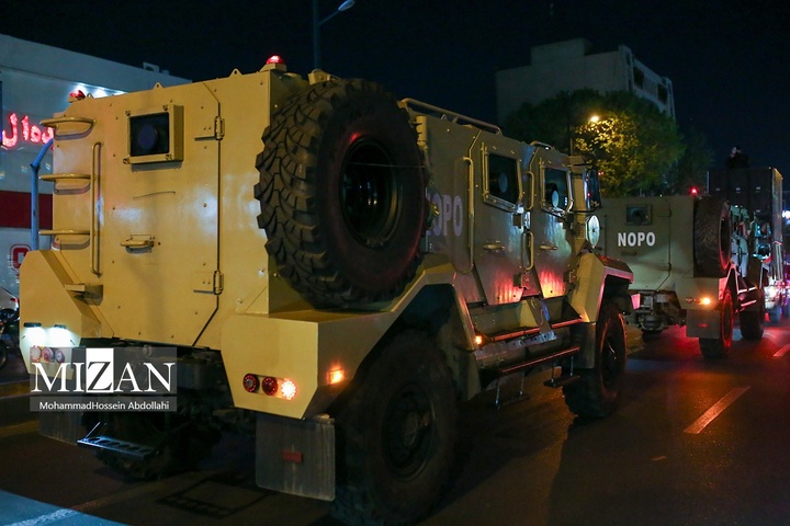 کاروان خودرویی تیپ ویژه نوپو یگان‌های ویژه فراجا