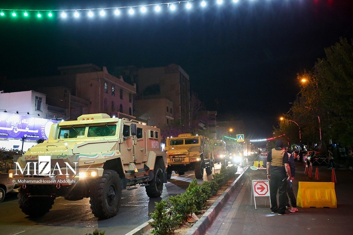 کاروان خودرویی تیپ ویژه نوپو یگان‌های ویژه فراجا