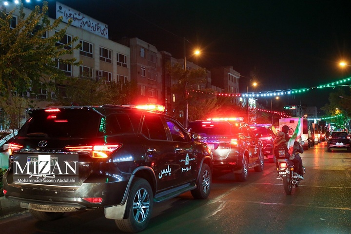 کاروان خودرویی تیپ ویژه نوپو یگان‌های ویژه فراجا