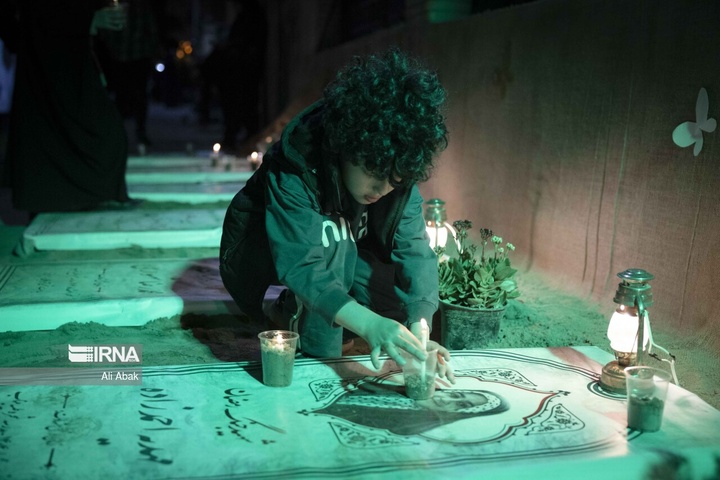 یاد دانش‌آموزان شهید میناب در حسینیه حیات طیبه