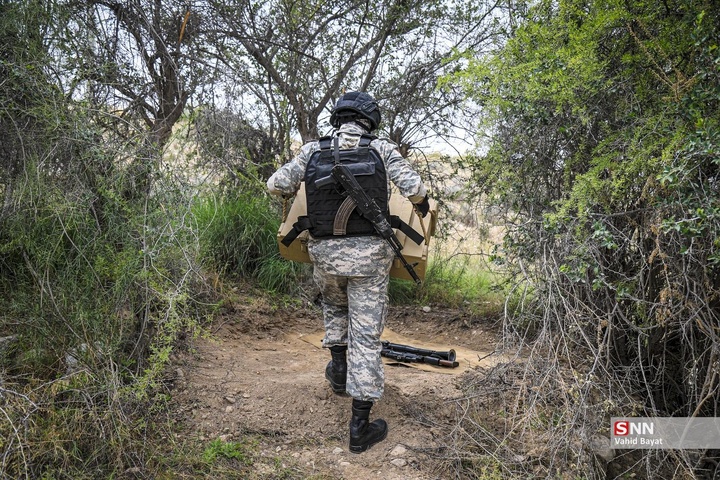 استقرار تکاوران عملیات ویژه نیروی دریایی ارتش در سواحل جنوب کشور